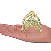 God,Goddess White Stone Crown