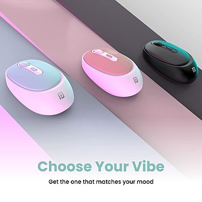 Portronics Toad 27 2.4GHz Wireless Mouse – 1000 DPI | Green | 1 Year Warranty