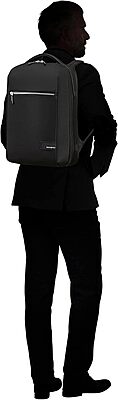Samsonite Litepoint 14.1″ Laptop Backpack – Lightweight Office Bag  Black