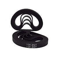 GT2 Close-Loop 158mm Long & 6mm-Width Rubber Timing Belt for 3D Printer
