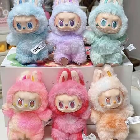 Gift Collection Premium Quality Labubu Doll | Labubu Soft toy | Cute Dolls| Labubu Plush Toys - 17 cm  (Multicolor)
