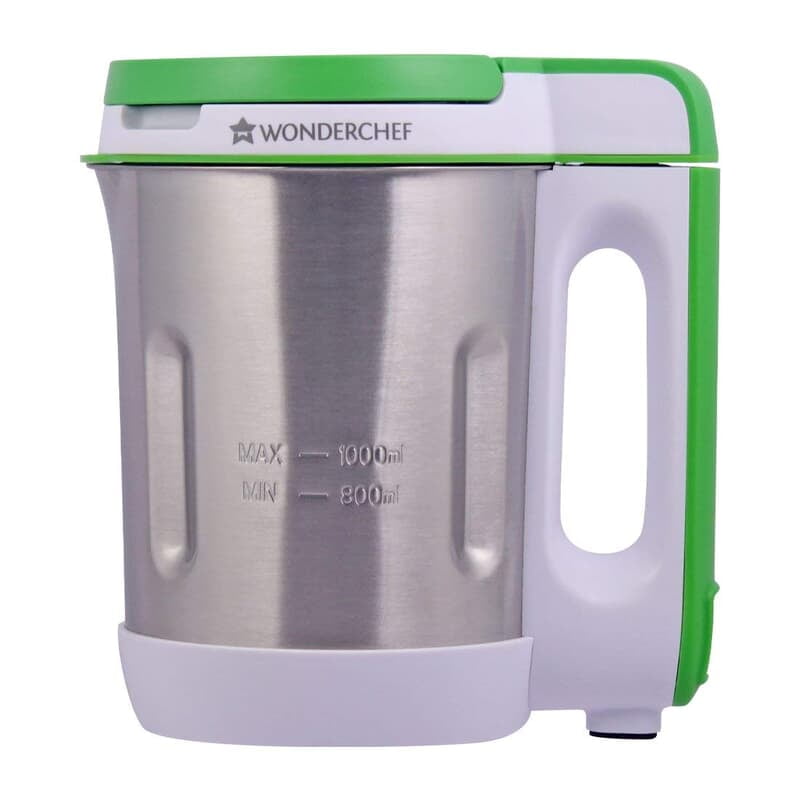Wonderchef Automatic Soup Maker 1.0 Litre 800 Watts Heater Green