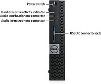 Refurbished Dell Optiplex 3040 MFF i3 6th Gen Desktop | 8GB/16GB RAM | 256GB/512GB SSD | W11