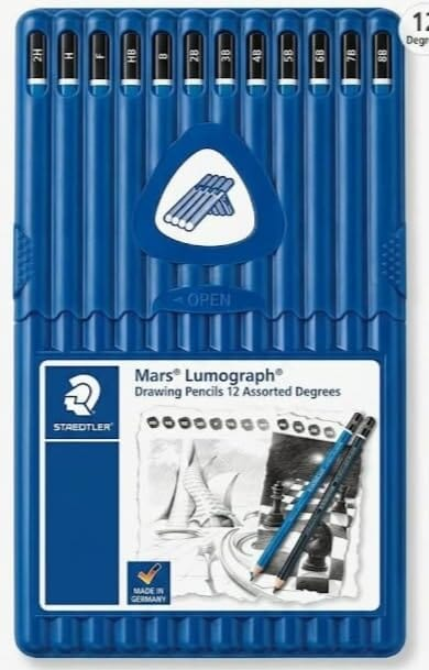 STA 100SB LUMOGRAPH PENCILS - 12 STA 100SB LUMOGRAPH PENCILS - 12