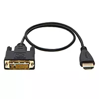 Uport 20 Meter DVI (24+1) to HDMI Cable offers high-quality video transmission. Ideal for connecting DVI devices to HDMI displays, ensuring clear visuals over long distances. Durable and reliable.