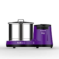 Crompton's Duro Classic Wet Grinder with 150W Motor for Uniform Grinding, High Grade 2L Stainless Steel Drums, Strong ABS Body