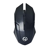 Lapcare Speedy LWM‑666 wireless mouse: 2.4 GHz connection, up to 2400 DPI, 3M click life, 10 m range, AA battery & 1‑year warranty.