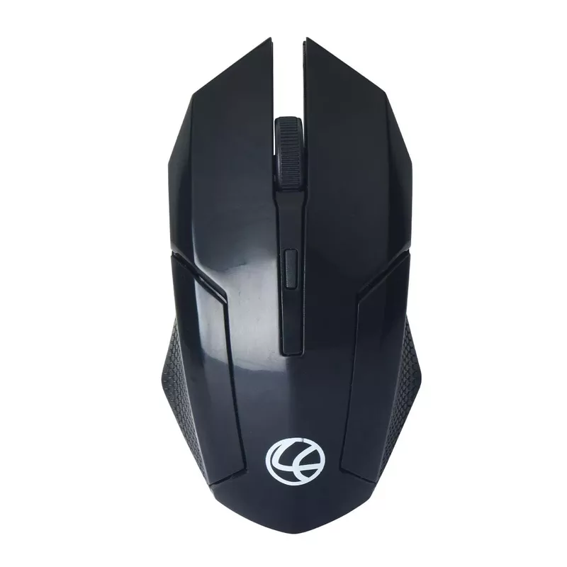 Lapcare Speedy LWM‑666 wireless mouse: 2.4 GHz connection, up to 2400 DPI, 3M click life, 10 m range, AA battery & 1‑year warranty.