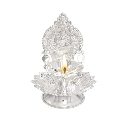 Silver Lotus Kamatchi Diya 19grams Silver Lotus Kamatchi Diya 19grams