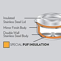 BOROSIL PRONTO IB ALUMINIUM COOKER  5 L