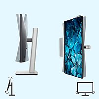 Dell P2422H 24″ FHD IPS Monitor – HDMI, DP, VGA, USB | Low Blue Light | FreeSync