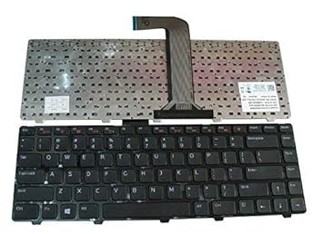 Laptop Keyboard for Dell Inspiron 15R 5520 7520 – Non-Backlit PN 0X38K3 Replacement Keyboard Black