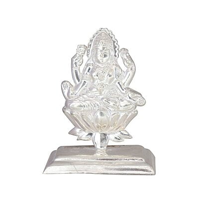 Silver Lakshmi Incense Holder / Idol