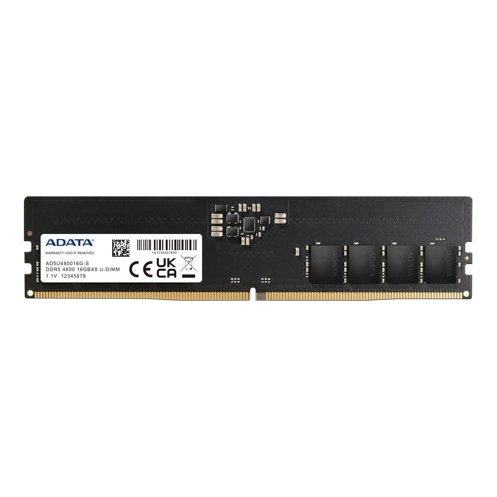 ADATA 32GB DDR5 4800 MHz Desktop Memory RAM