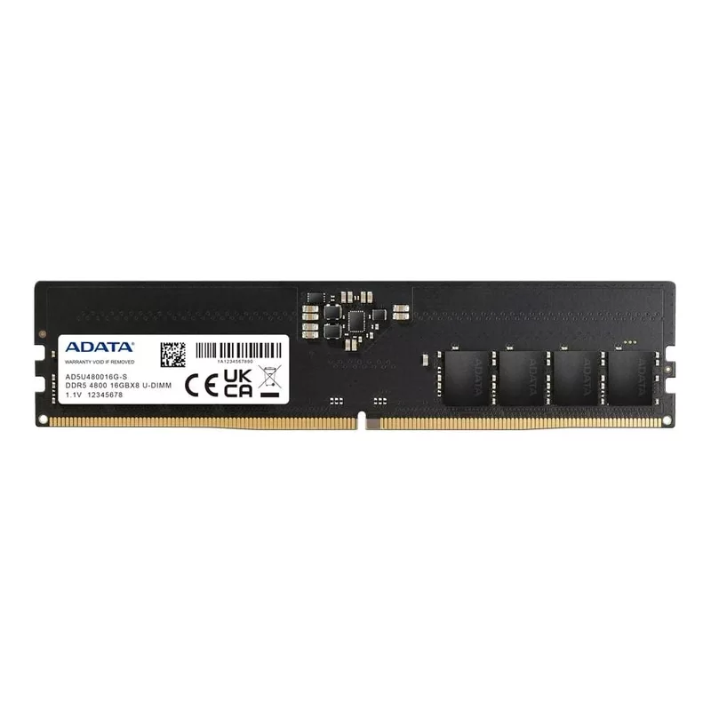 ADATA 32GB DDR5 4800 MHz Desktop Memory RAM