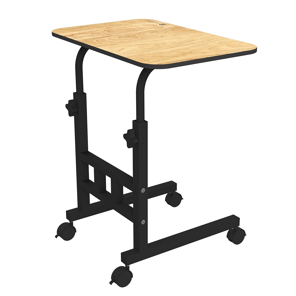 POR 1376 My Buddy D Laptop Table – Movable & Extendable Height | Brown | 1 Year Warranty