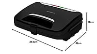 Havells Big Fill Crustino Sandwich Maker 900W with Food Grade Non Stick Coated Sole Plates