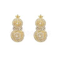 God Ornament White Stone Ear