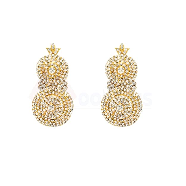 God Ornament White Stone Ear