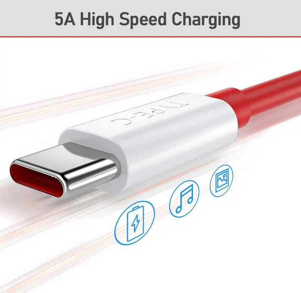 Digitek WARP / Dash Charge Type C Data Cable 1 Meter Color White (DC 1M C OP)
