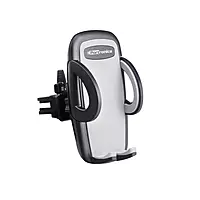 Portronics Clamp X – Car Vent Mobile Holder, 360° Rotation, Adjustable Grip, Durable Design, Easy Installation, Compatible with Most Smartphones, Ideal for Hands-Free Navigation, Black.