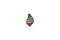 EELIKA Conch / Shankh handpainted Lord Jagannath Art || For Puja || home decor || gift for friends and family || set of 2 (Conch-1)