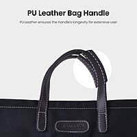 Portronics Elements Go 1 EnCase 103 Laptop Hand Bag – 15.6 Inch | Black | 1 Year Warranty