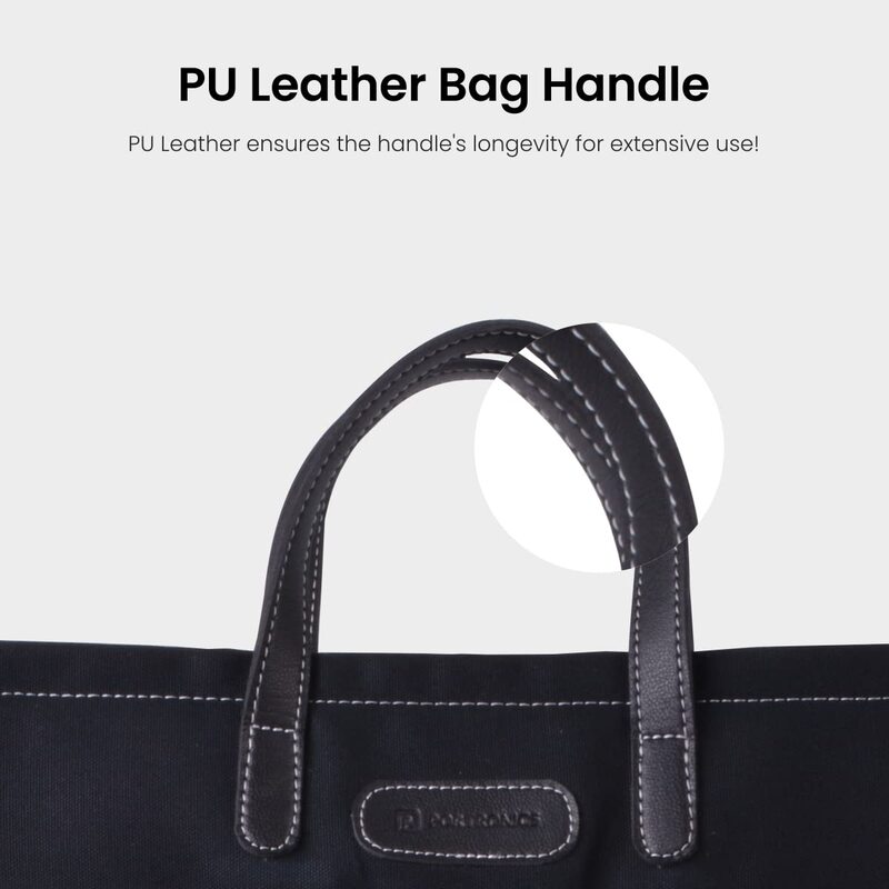 Portronics Elements Go 1 EnCase 103 Laptop Hand Bag – 15.6 Inch | Black | 1 Year Warranty