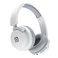 Portronics Muffs M2 Over-Ear Headphones – 40H, White. Experience immersive sound with 40 hours of playtime, comfortable ear cushions, and sleek design. Perfect for music lovers on the go!