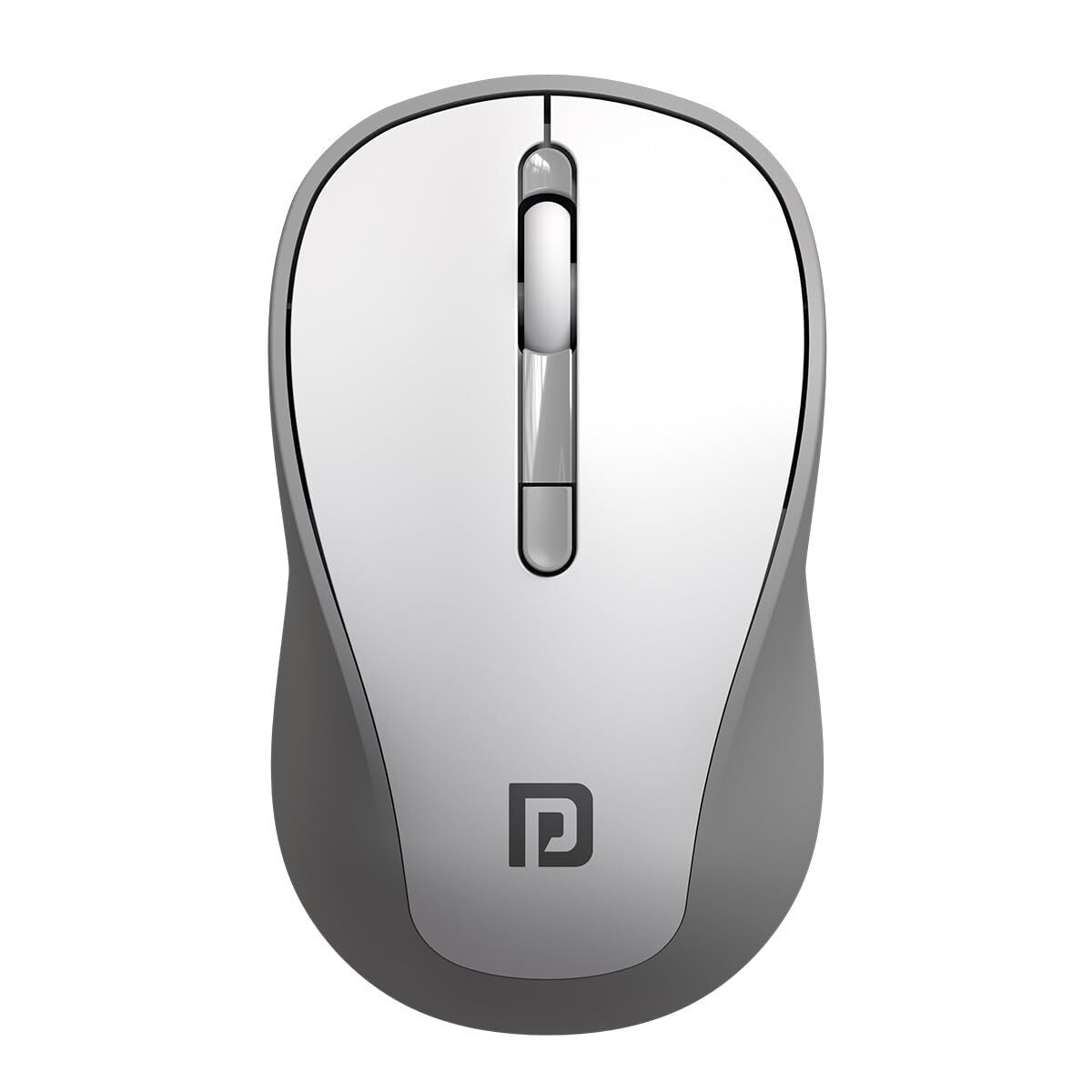 Portronics Toad 34 2.4GHz Wireless Mouse – 1000 DPI | White | 1 Year Warranty