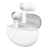 ZEBRONICS MIST in-Ear Wireless Earbuds, with up-to 27 Hours Backup, Environmental Noise Cancellation (ENC), Gaming Mode, Touch Control, Voice Assistant Support, Splash Proof Design