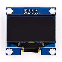 GoldenMorning 1.3 Inch I2C IIC 4pin OLED Display Module with VCCGND-Blue