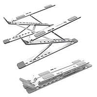 POR 1789 My Buddy K PRO Portable Laptop Metal Stand – Multi-Level | Silver | 1 Year Warranty