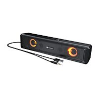 Portronics in Tune 3 USB Soundbar – Powerful PC & Laptop Audio, Sleek Design & Easy USB Connectivity for Gaming, Movies & Music