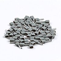 4 sq.mm Twin Insulated Ferrule GREY Pack of 10