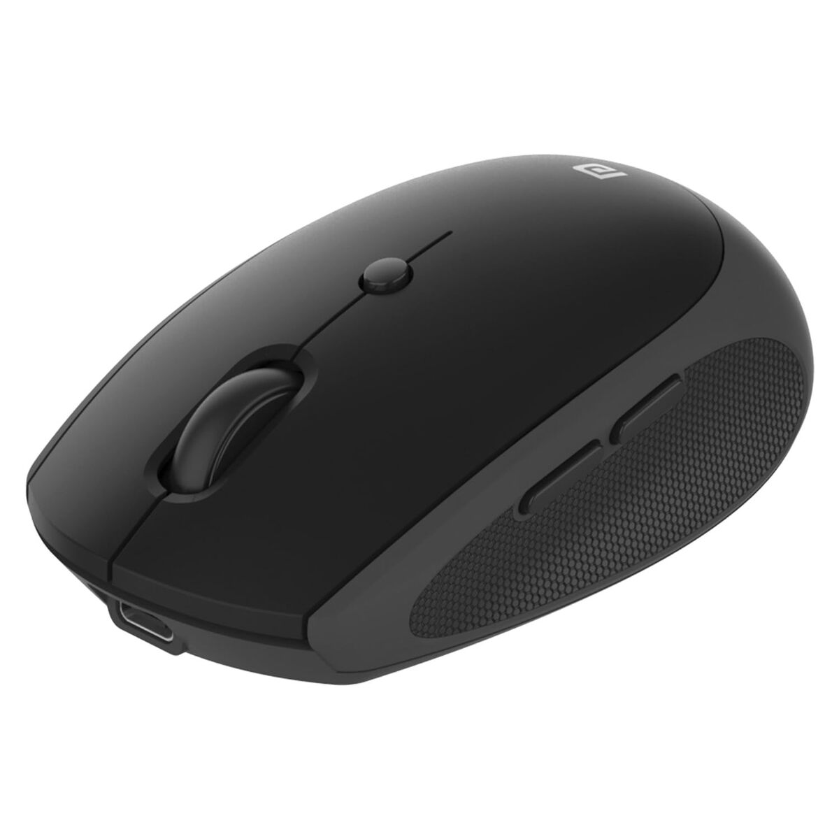 Portronics Toad III Wireless Mouse – Dual Mode BT & 2.4GHz | Rechargeable | Black | 1 Year Warranty