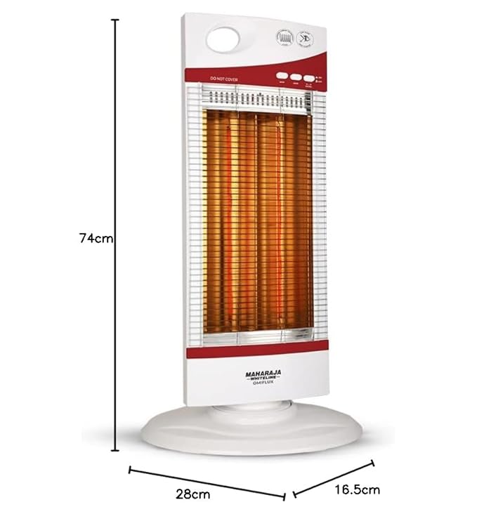 Maharaja White line Omiflux Room Heater