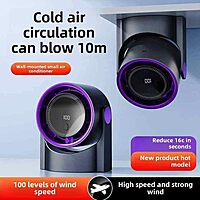 Portronics Chill On Table Fan – 3 Speed | Noiseless | Rechargeable | White | 1 Year Warranty