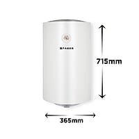 Faber Jazz Elite 35L Vertical Storage Water Geyser Heating Indicator Titanium Glassline Coated Tank 2000W