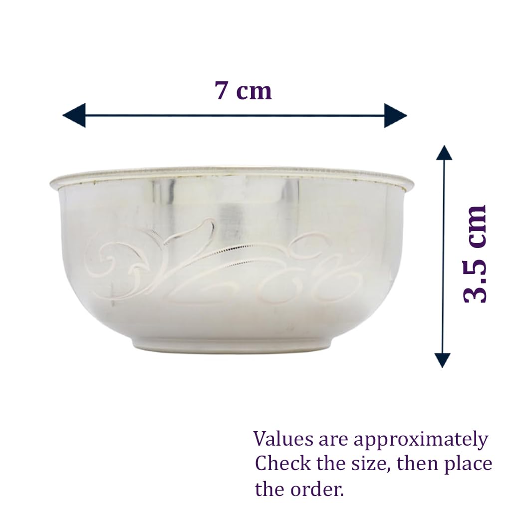 Silver Bowl,Spoon and Tumbler