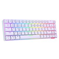Portronics Hydra 10 Mechanical Wireless Gaming Keyboard – Bluetooth 5.0 + 2.4GHz | RGB Lights 16.8 Million Colors | Type-C Charging | Compatible with PC, Smartphone & Tablet | Brown