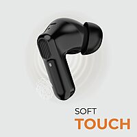 Just Corseca Sonnet TWS Earbuds – Bluetooth 5.4 | Quad Mic ENC | 42H Playtime | Black