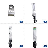 7m (23ft) 10G SFP+ Passive Direct Attach Copper Twinax Cable 24AWG for FS Switches