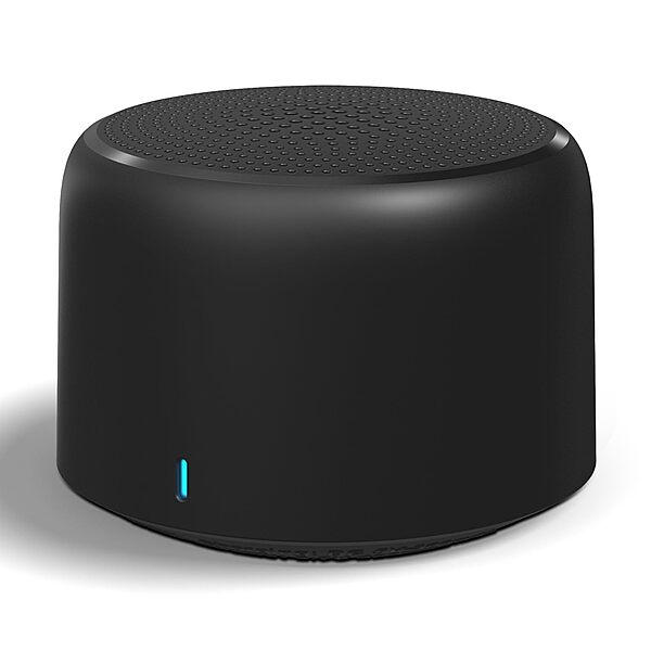 Portronics 312 PICO Mini BT Speaker – 5W | Bluetooth v5.3 | Type-C | Black | 1 Year Warranty