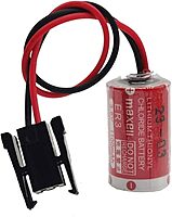 MAXELL ER3 3.6V 1100mAh Battery with Connector