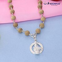 Silver Thulasi Ayyappan Mala–Sacred Tulasi Beads for Ayyappa