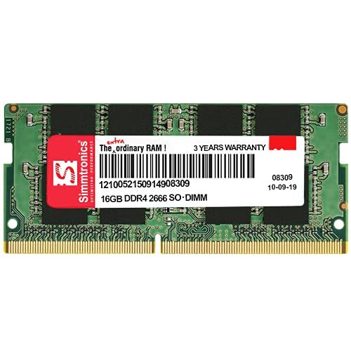 Simmtronics DDR4 Laptop RAM 16GB