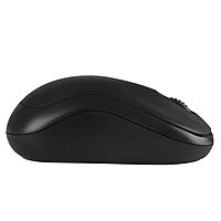 Zebronics Zeb-Comfort Wired USB Mouse, 3-Button, 1000 DPI Optical Sensor, Plug & Play, for Windows/Mac, Black