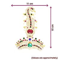 Multicolour Stone Crown For God/Amman