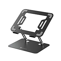 Portronics K3 Pro Laptop Stand – Black, Adjustable, Ergonomic & Portable